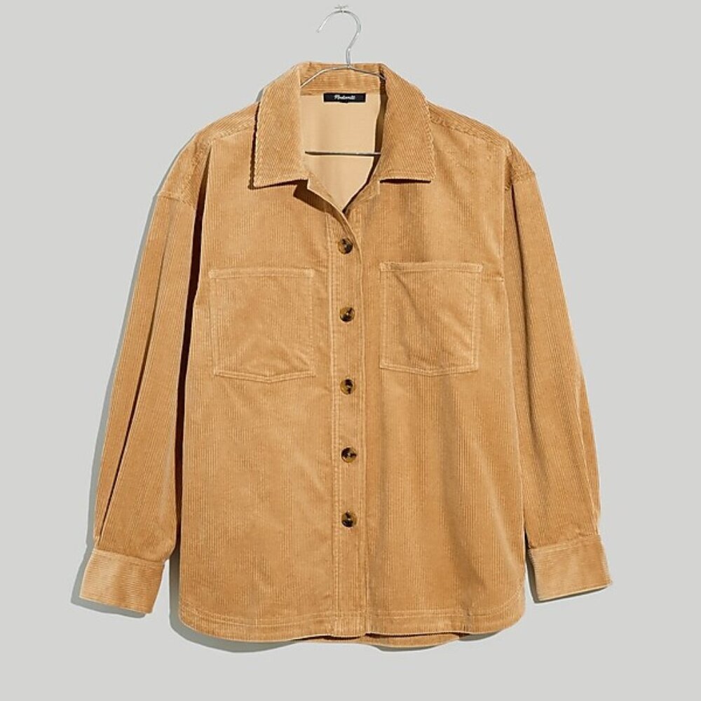 Corduroy Kentwood Oversized Shirt-Jacket